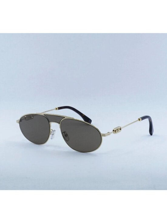 New FENDI FE40072U 30E Endura Gold/Brown 57-17-140 Sunglasses main image 8
